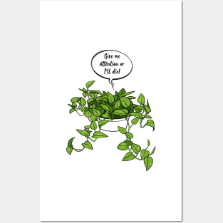 Needy Pothos Posters and Art